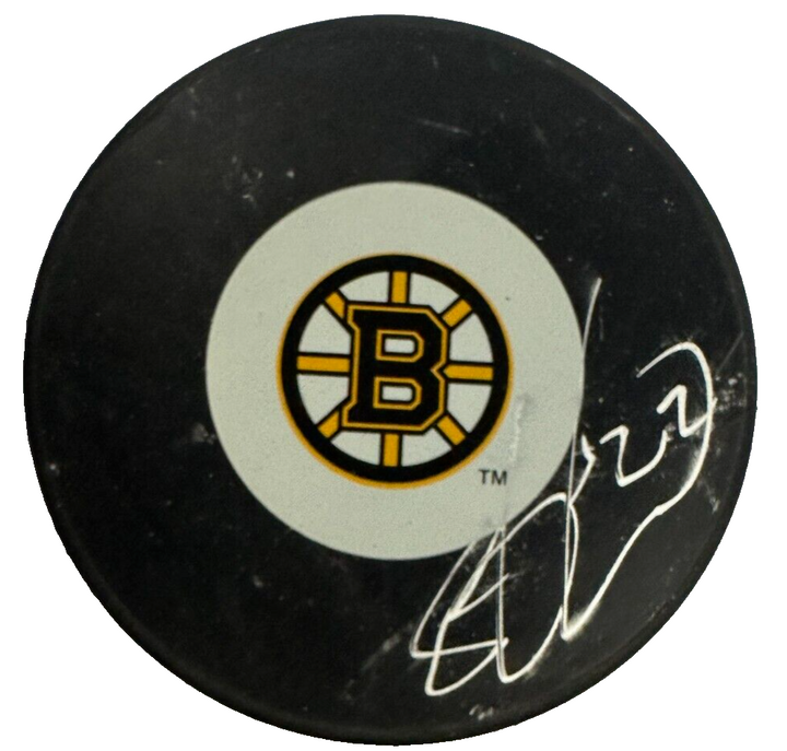 Shawn Thornton Autographed Boston Bruins Hockey Puck NHL
