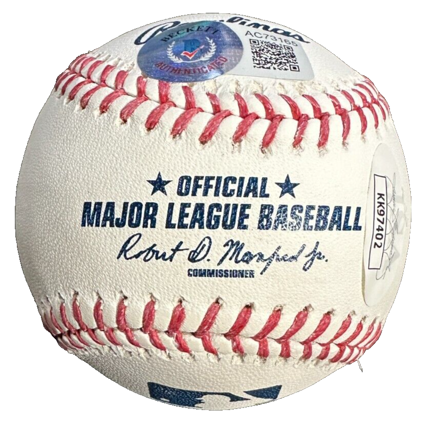 Mookie Betts Autographed Major League Baseball Red Sox Dodgers BAS