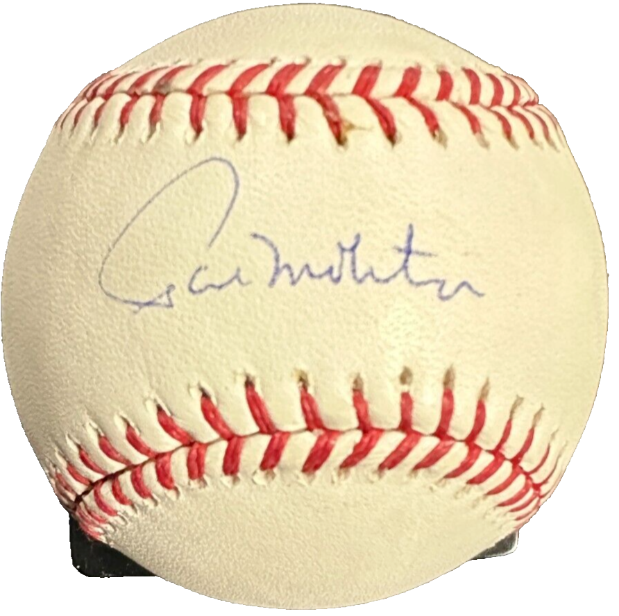 Paul Molitor Autographed Official Major League Baseball HOF Brewers JSA
