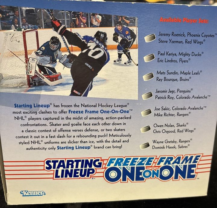 Starting Lineup Freeze Frame OneonOne NHL Ray Bourque Mats Sundin Players Set