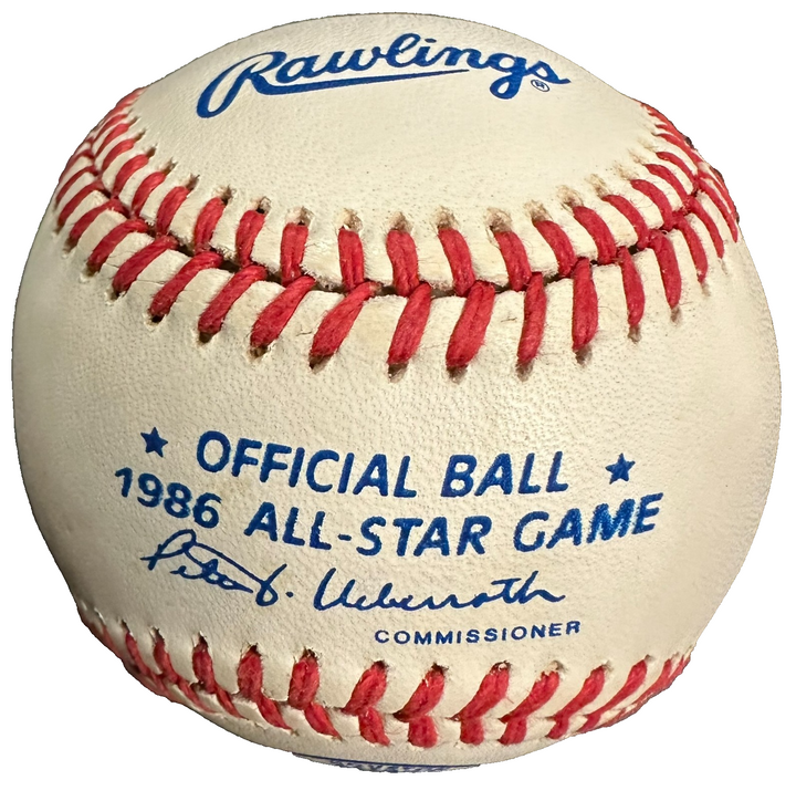 Roger Clemens Autographed 1986 All-Star Game Baseball Boston Red Sox