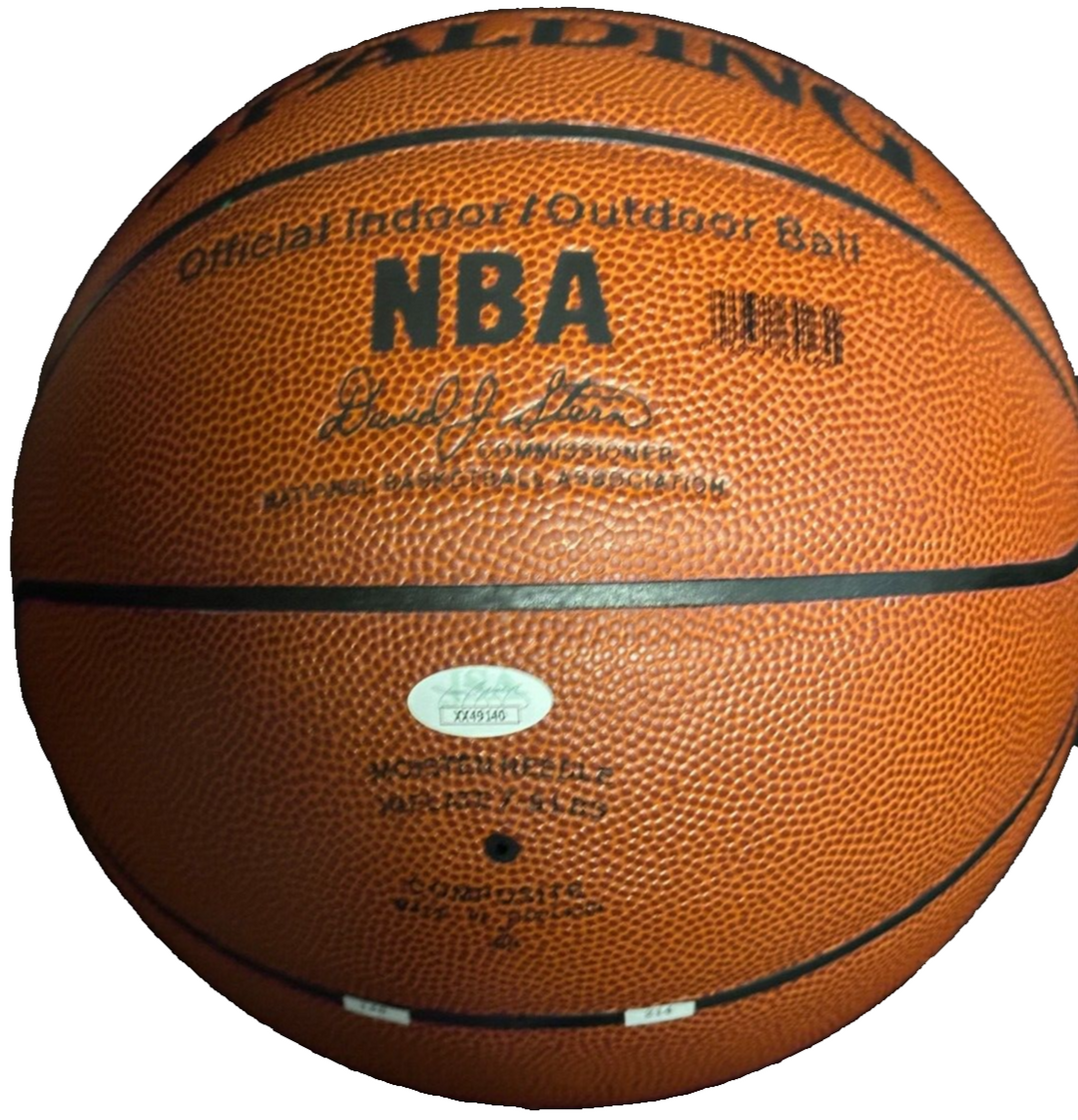 Walt Frazier Autographed Spalding Official NBA Basketball JSA Knicks HOF