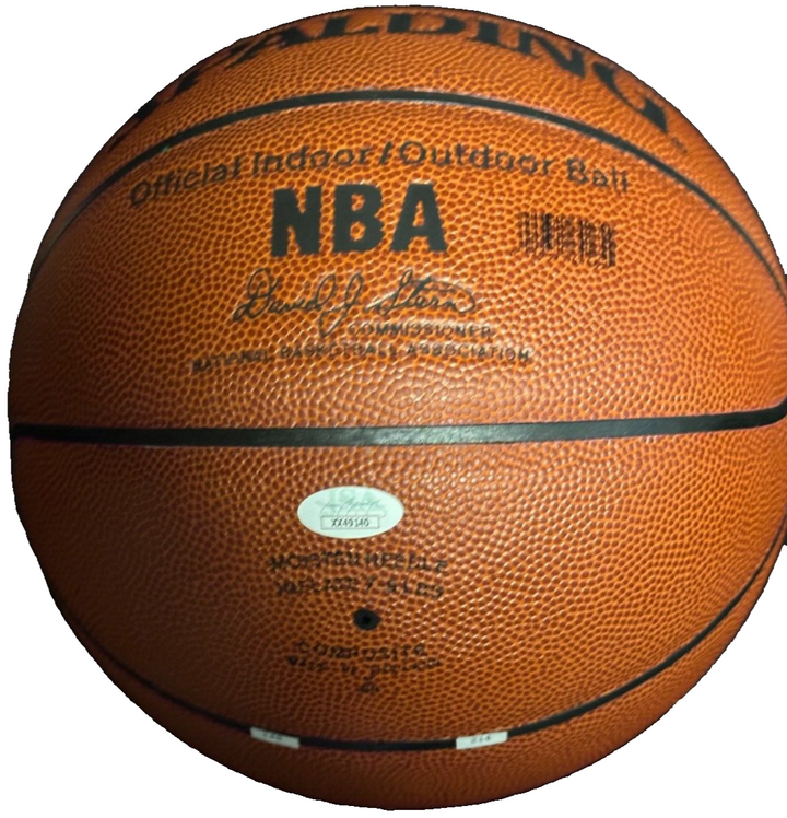 Walt Frazier Autographed Spalding Official NBA Basketball JSA Knicks HOF