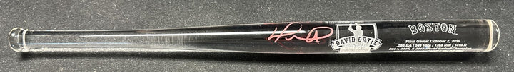 David Ortiz Autographed Final Season Acrylic Mini Bat BAS /5000 HOF Red Sox