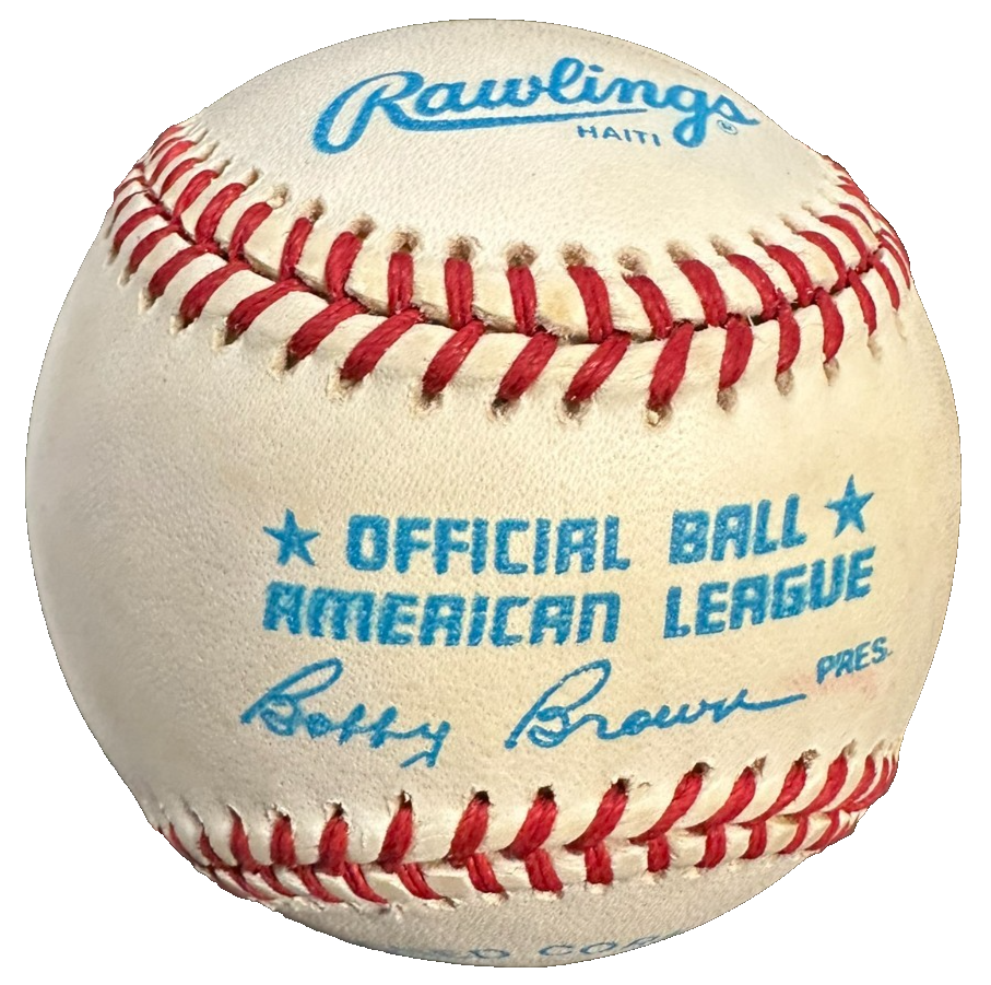 Mark McGwire Autographed Official American League Baseball A's Cardinals