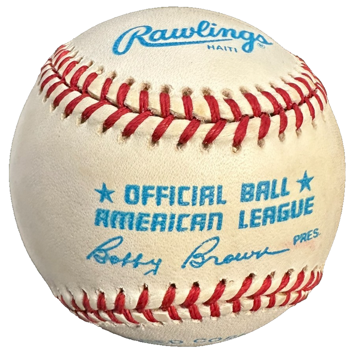 Mark McGwire Autographed Official American League Baseball A's Cardinals