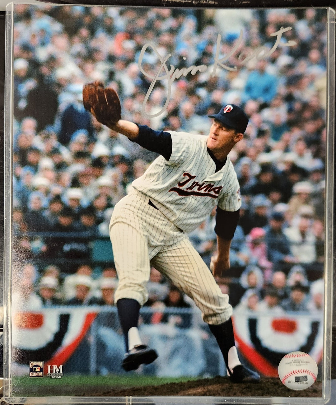 Jim Kaat Signed 8x10 Photo Minnesota Twins St. Louis Cardinals Phillies HOF COA