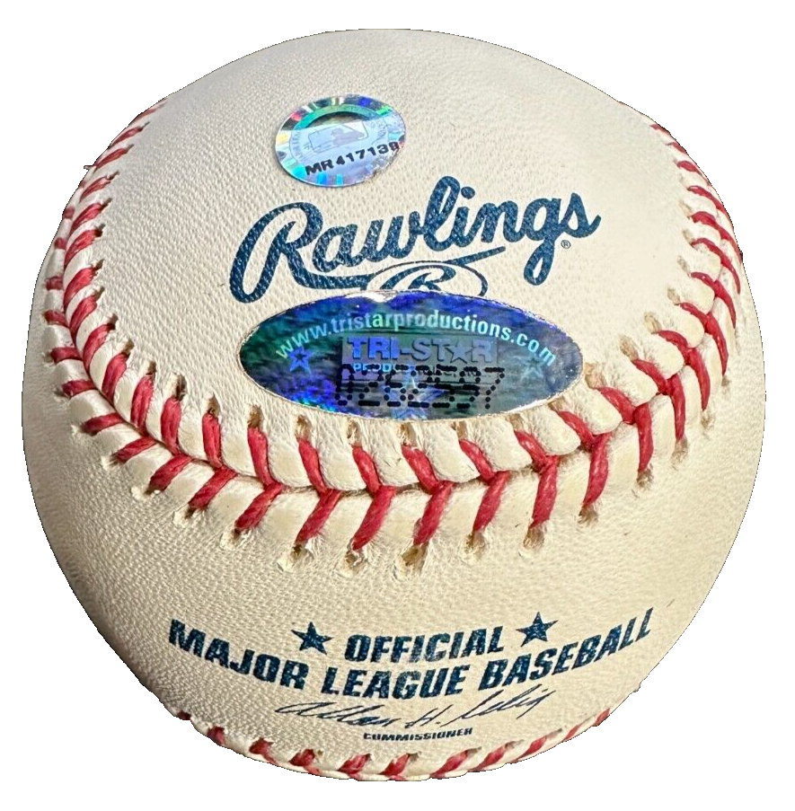 Bob Horner Autographed Official Major League Baseball TriStar Braves