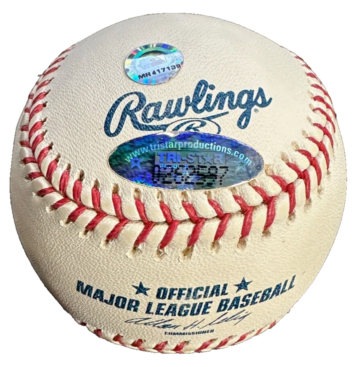 Bob Horner Autographed Official Major League Baseball TriStar Braves