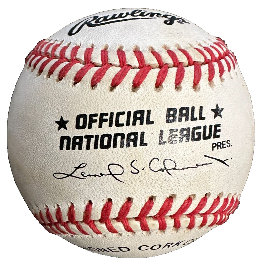 Bob Boone Autographed National League Baseball Phillies Angels