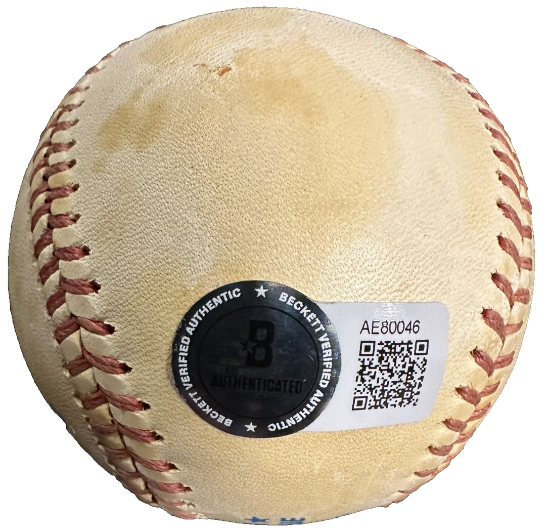 Joe DiMaggio Autographed Official American League Baseball BAS Yankees HOF