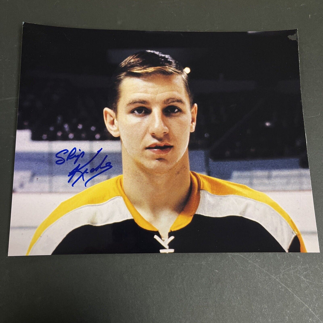 Skip Krake Signed 8x10 Boston Bruins Sportsworld