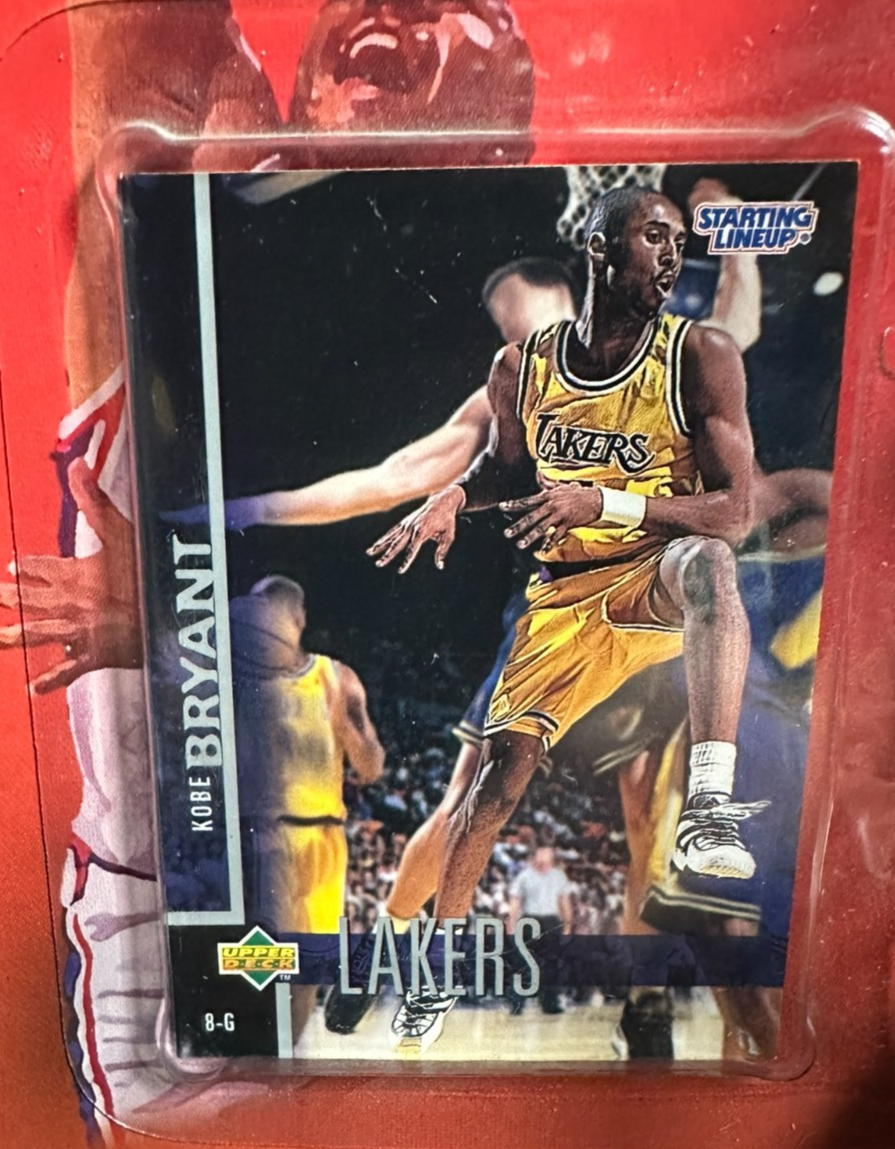 LA Lakers Starting Lineup 1998 Edition Kobe Bryant Sealed NBA Figure New