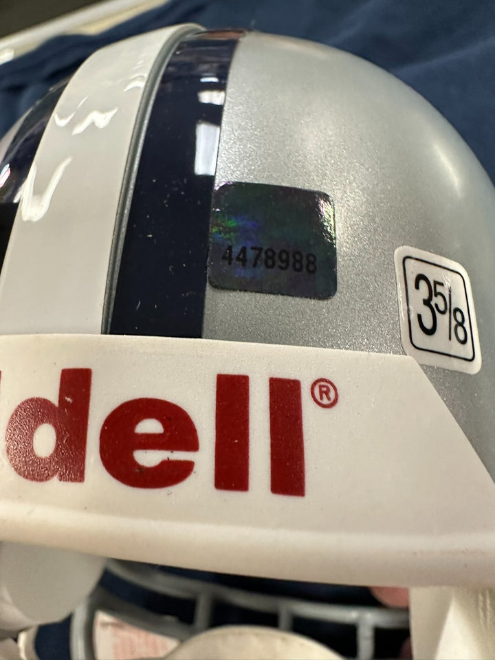 Ed "Too Tall" Jones Autographed Dallas Cowboys Mini Helmet HOF