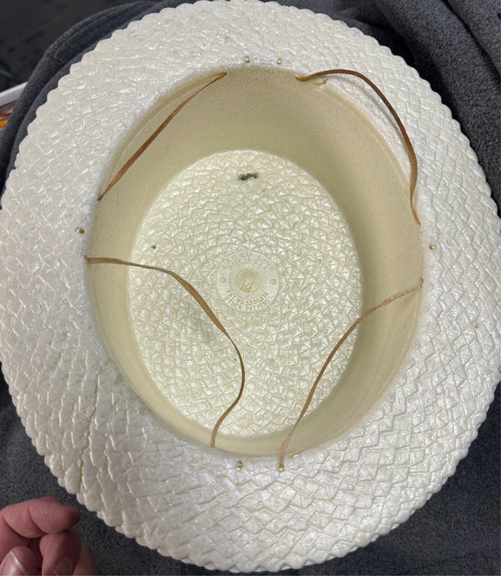1967 St Louis Cardinals World Series Straw Hat Busch Memorial Stadium