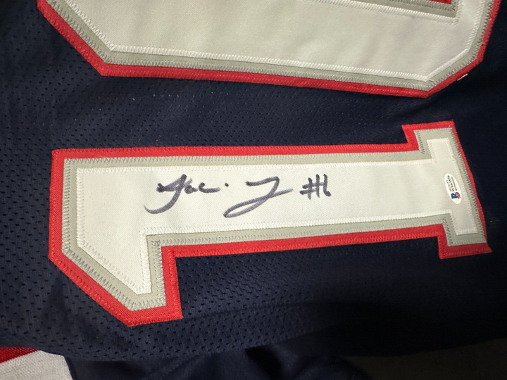 Jakobi Myers Autographed New England Patriots Replica Jersey BAS