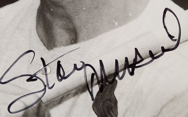 Stan Musial Signed 8x10 Photo St. Louis Cardinals HOF Beckett COA