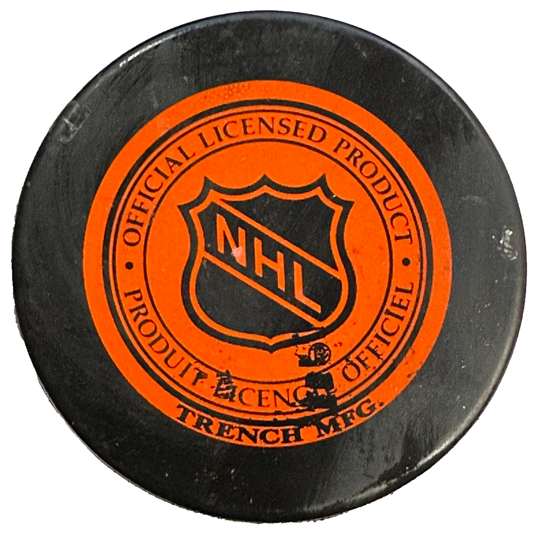 Cam Neely Autographed Vancouver Canucks Hockey Puck NHL