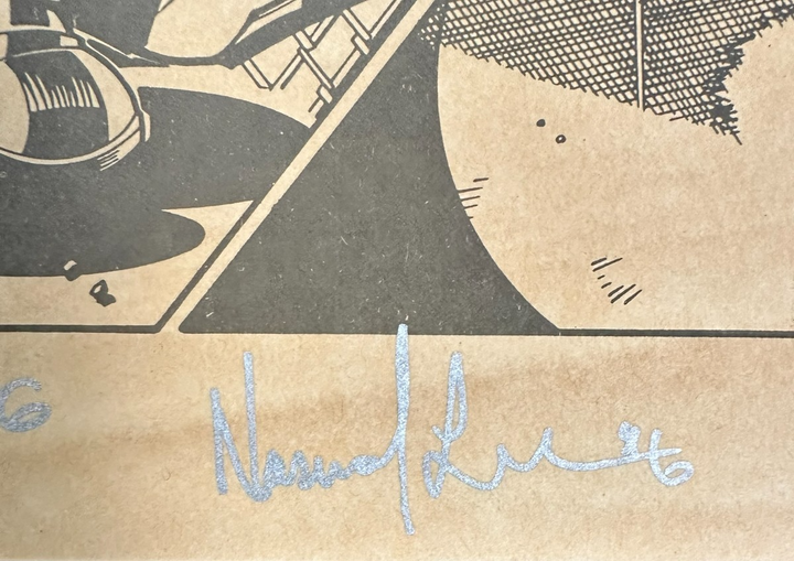 Ed McGuinness & Norman Lee Autographed 1996 Marvel Wolverine Sketch JSA