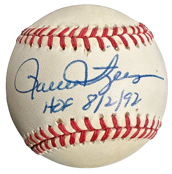 Rollie Fingers Autographed American League Baseball W/ HOF 92 Insc