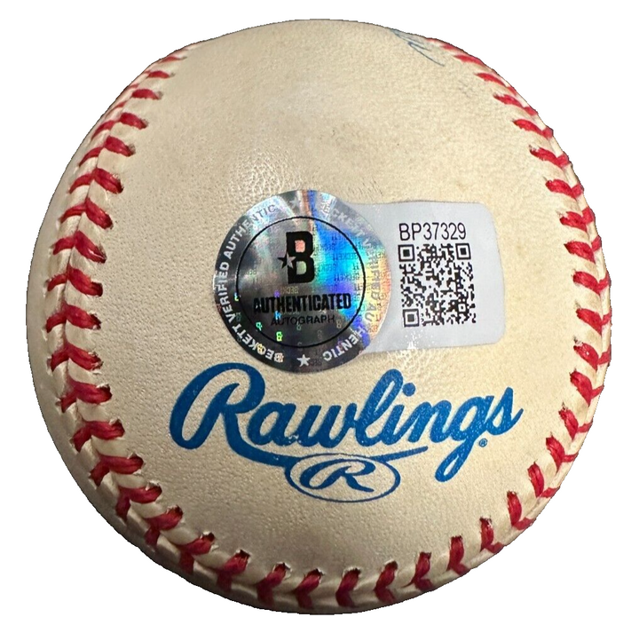 Yogi Berra Autographed OAL W/ "It Ain't Over Till It's Over" HOF Yankees BAS