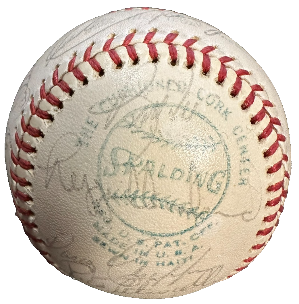1976 Boston Red Sox Team Autographed Baseball Yaz Tiant Fisk Jenkins