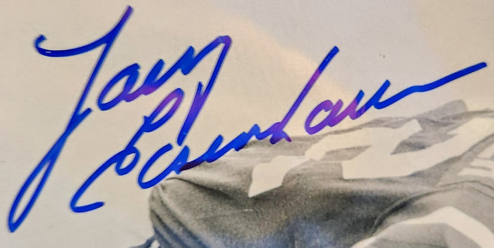 Larry Eisenhauer Signed 8x10 Photo Boston Patriots Beckett COA