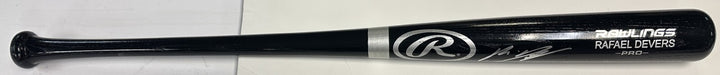Rafael Devers Autographed Game Model Baseball Bat Boston Red Sox JSA