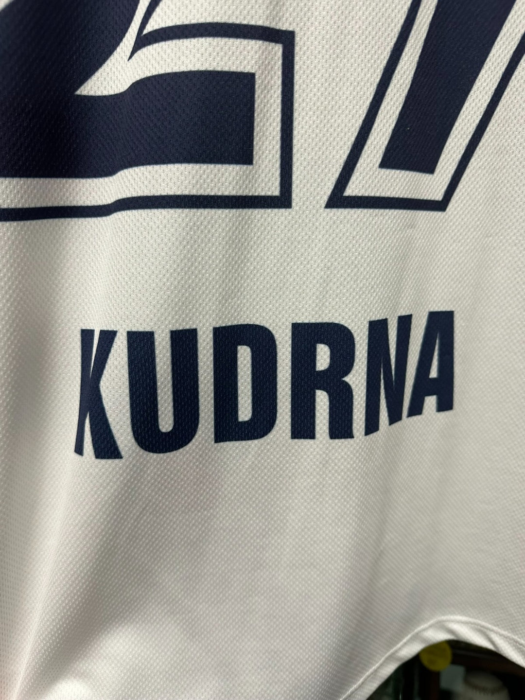 2010 Jaroslav Kudrna Bílí Tygři Liberec Vs Boston Bruins Game Worn Jersey Signed