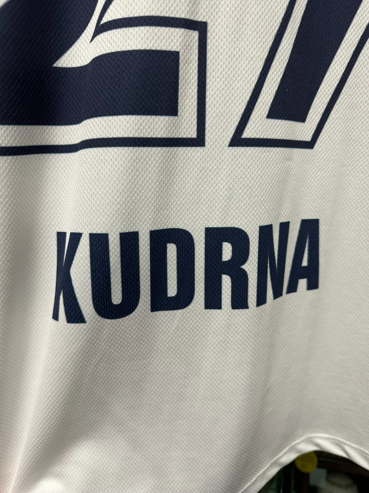 2010 Jaroslav Kudrna Bílí Tygři Liberec Vs Boston Bruins Game Worn Jersey Signed