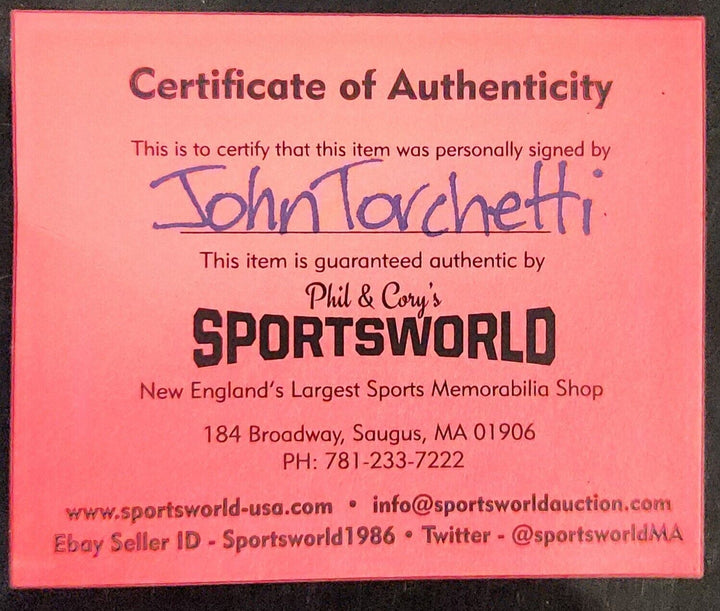 John Torchetti Signed Chicago Black Hawks Puck COA