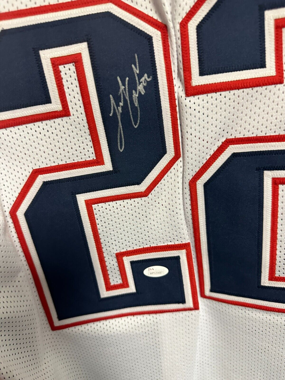 Justin Coleman Autographed New England Patriots Jersey JSA NFL