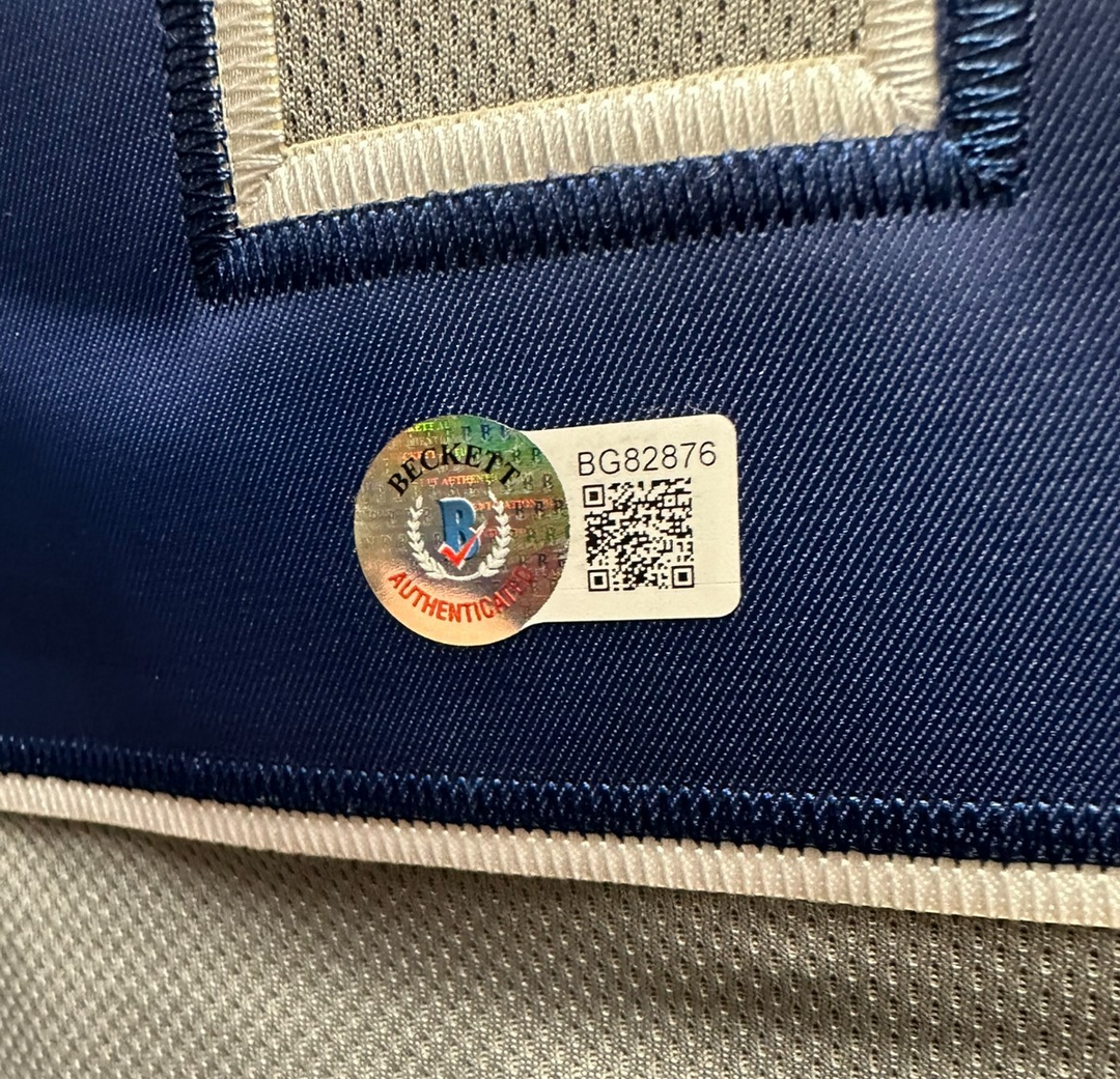 Gary Sanchez Autographed New York Yankees Road Jersey BAS NWT