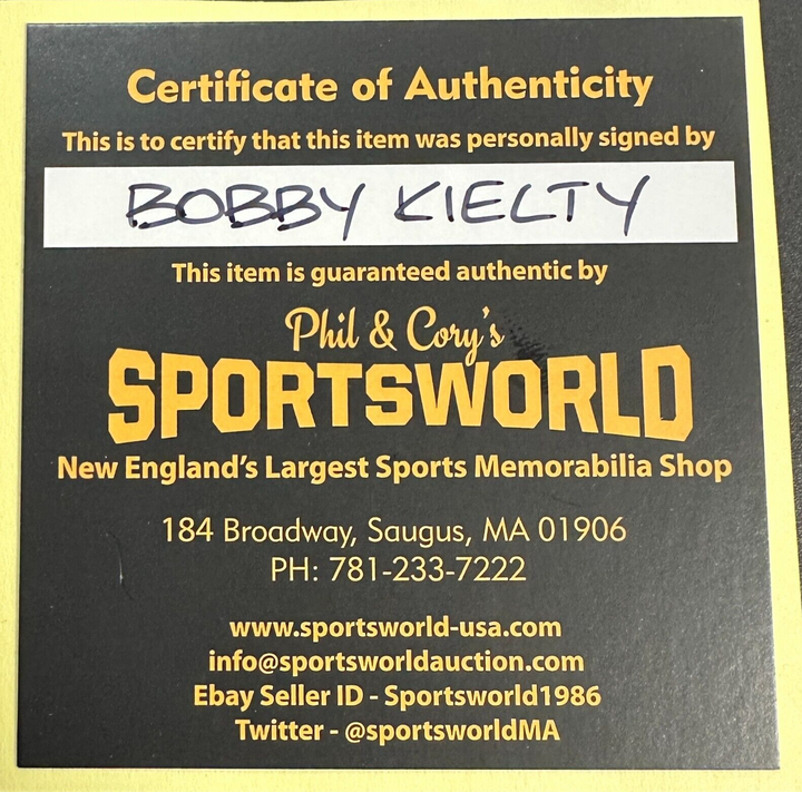 Bobby Kielty Autographed Official 2007 World Series Baseball Red Sox