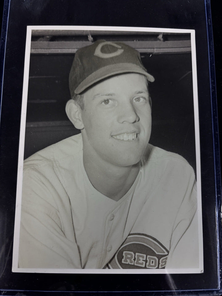 Joe Nuxhall Circa 1950’s Cincinatti Reds Team Issued Photo