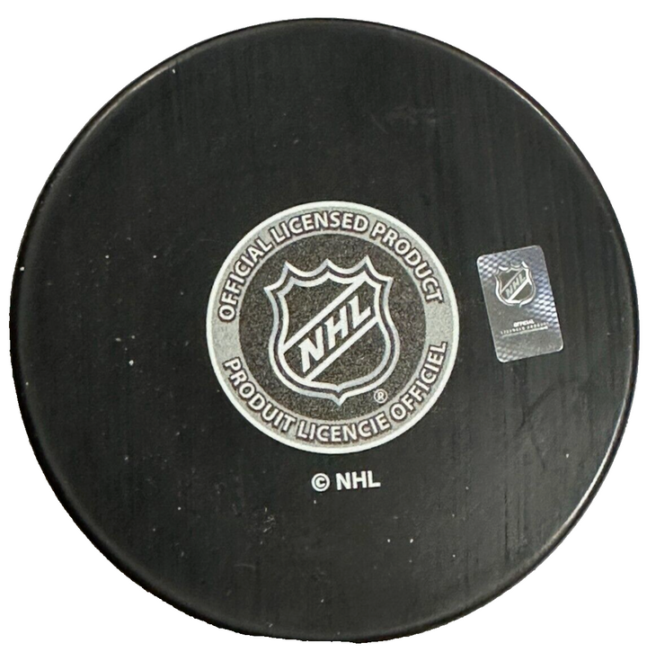 Andre Pronovost Autographed Boston Bruins Hockey Puck NHL