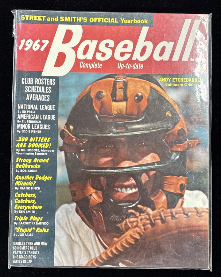 Street & Smiths Yearbooks 1967 Baseball Harmon Killebrew Andy Etchebarren