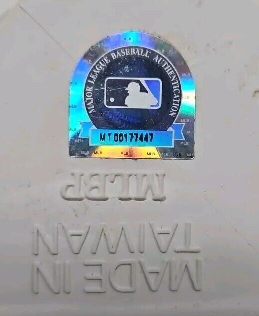 2003 All Star Game Home Run Derby Event Used Base MLB Authentic Hologram