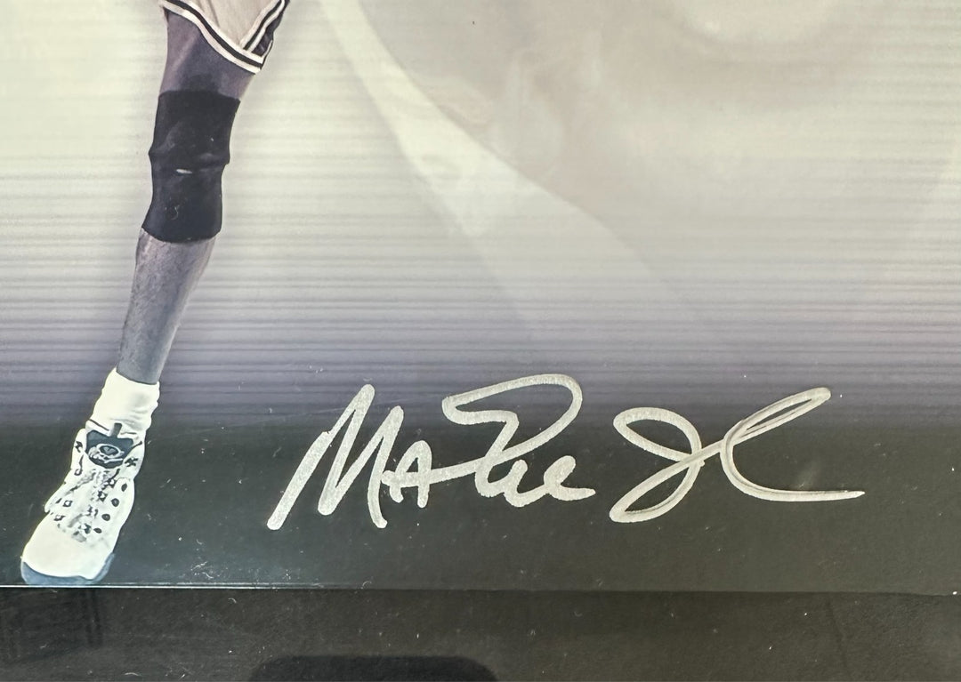 Michael Jordan Magic Johnson Larry Bird Legends of Basketball Signed UDA 12/500