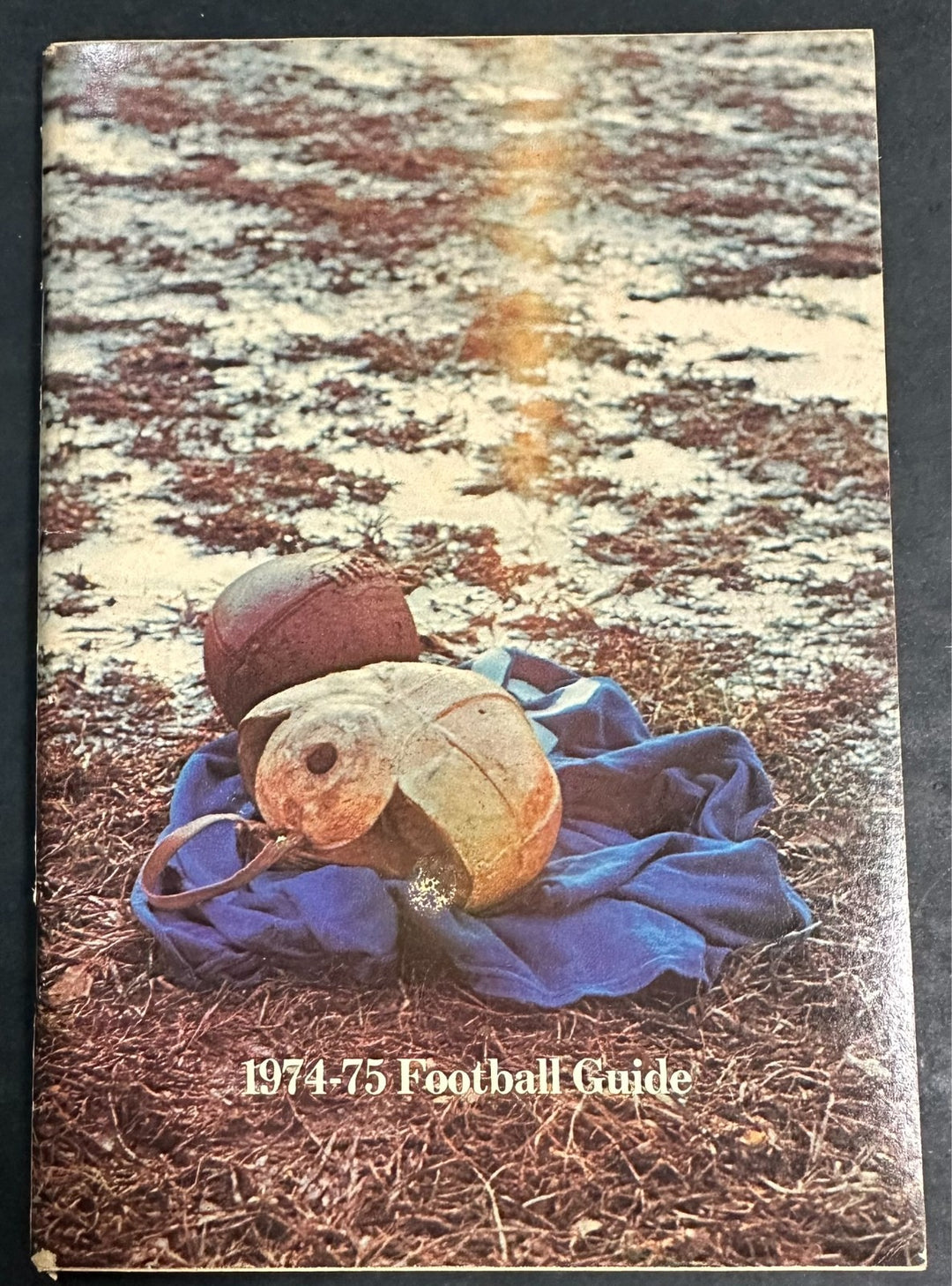 1974-75 Football Guide NFL & NCAA