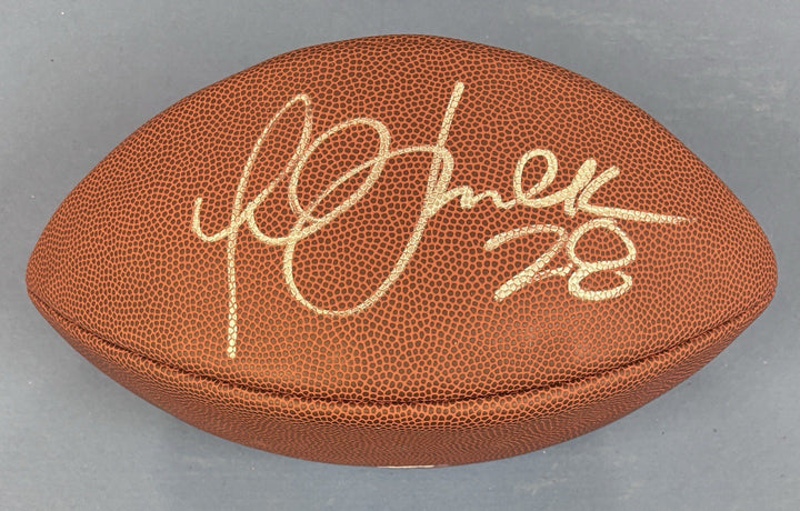 Marshall Faulk Signed Wilson Football Saint Louis Rams Beckett