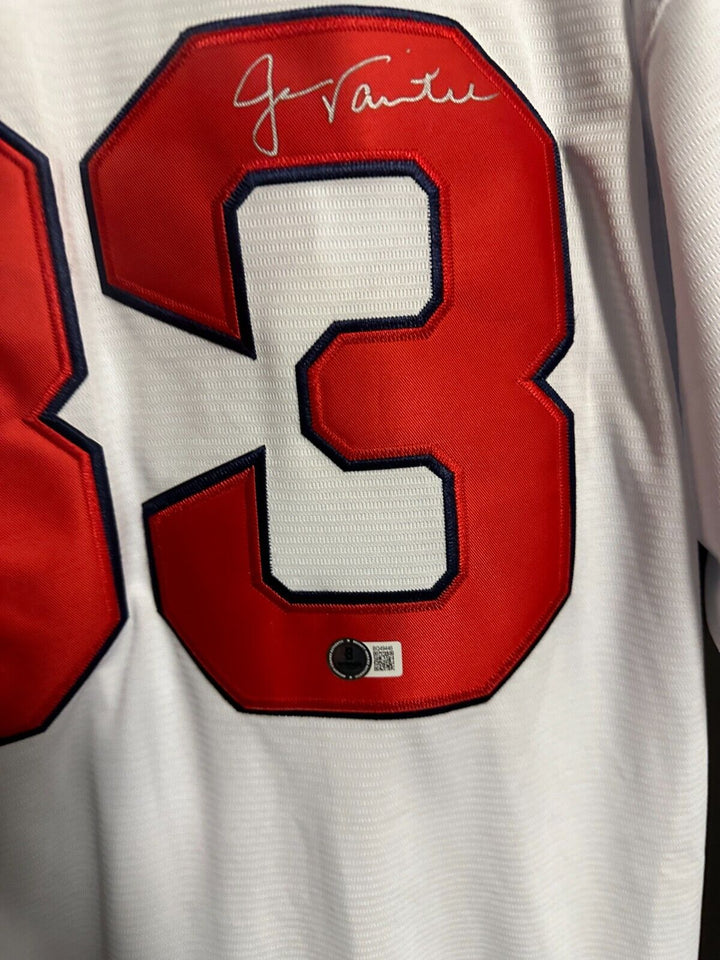 Jason Varitek Autographed Boston Red Sox Home Jersey BAS