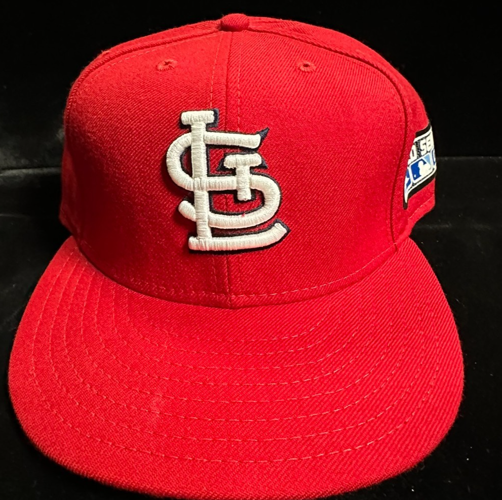 St. Louis Cardinals 2004 World Series New Era Fitted Hat 59Fifty 7-5/8