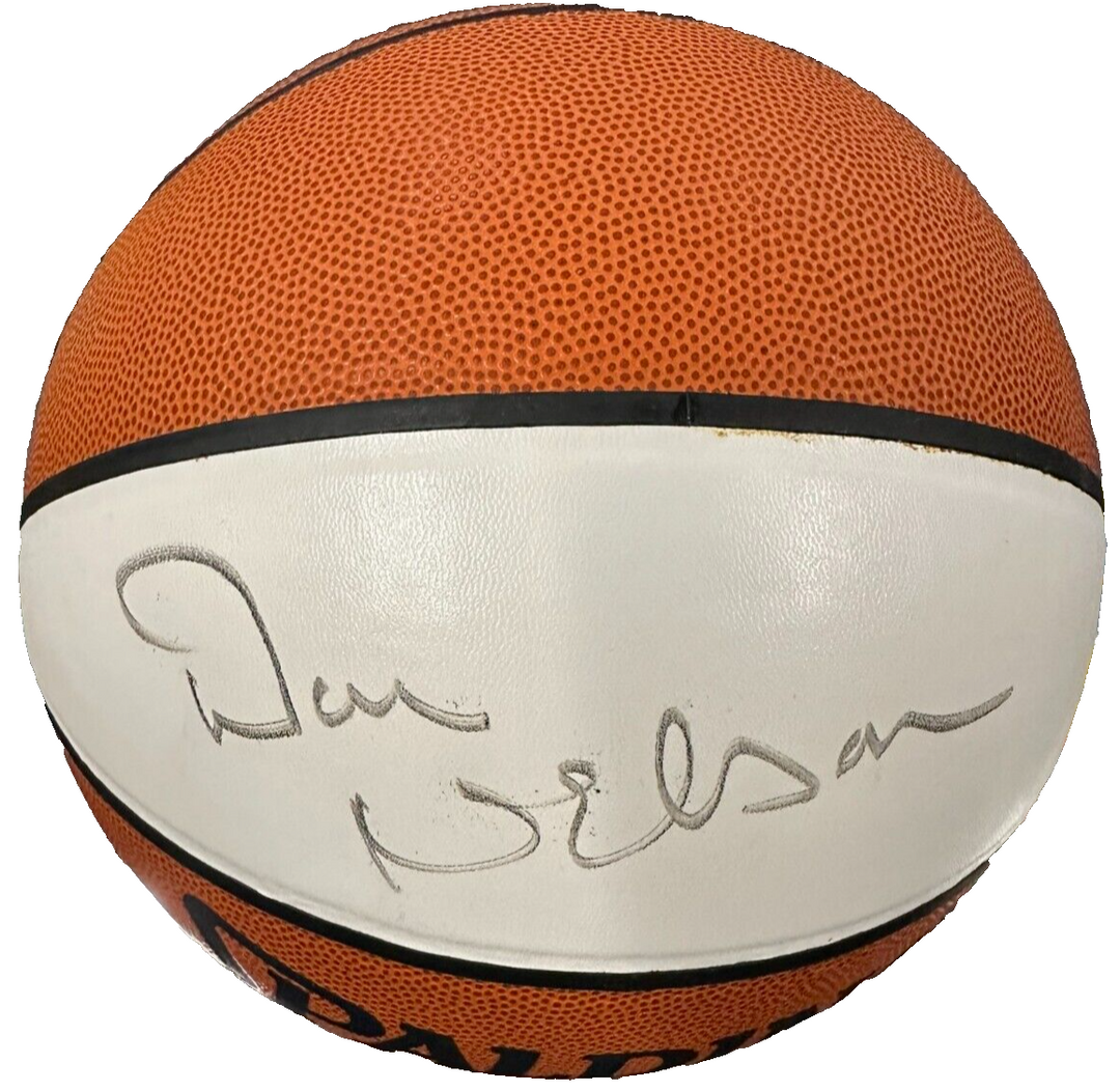 Don Nelson Autographed Spalding Basketball HOF Boston Celtics