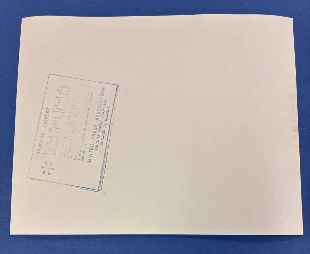 1957 Jim Lemon Frank House Original 6x9 Newspaper Wire Photo Detroit Washington