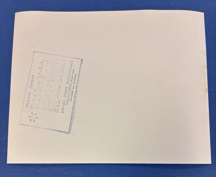 1957 Jim Lemon Frank House Original 6x9 Newspaper Wire Photo Detroit Washington