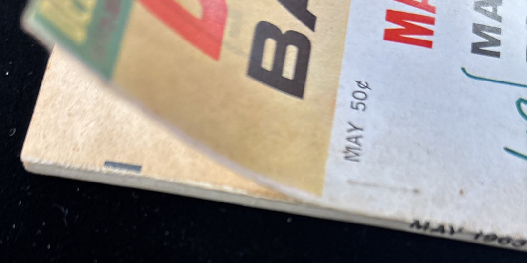 1963 Dell Sports baseball magazine Maury Wills Los Angeles Dodgers