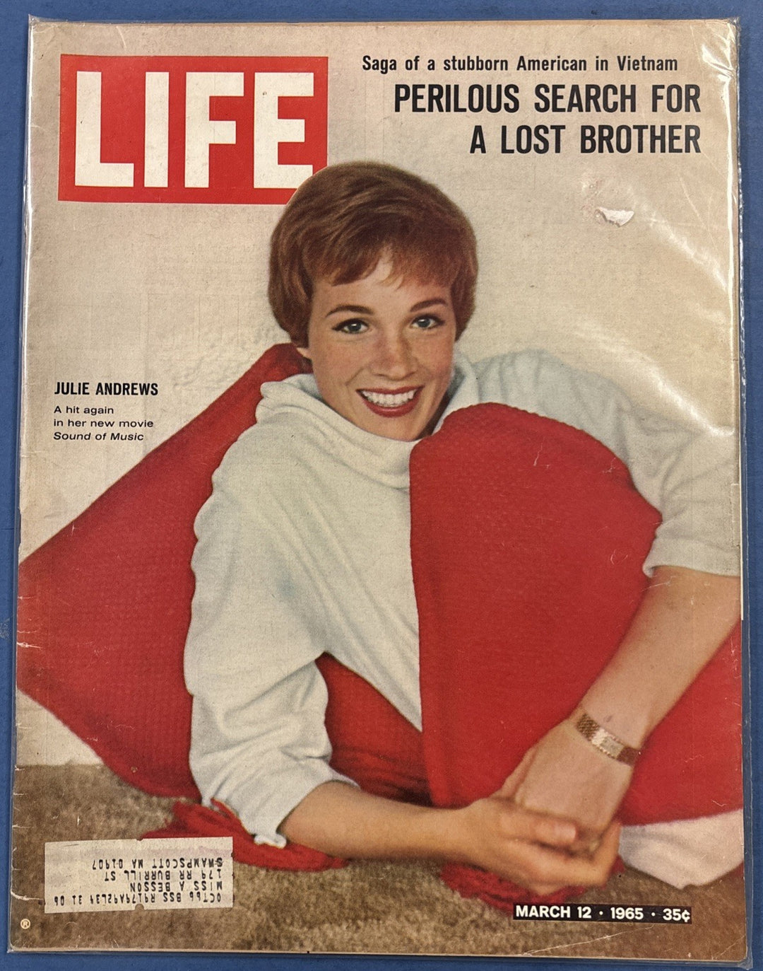 Life Magazine Julie Andrew’s New Movie Sound Of Music March 12 1965