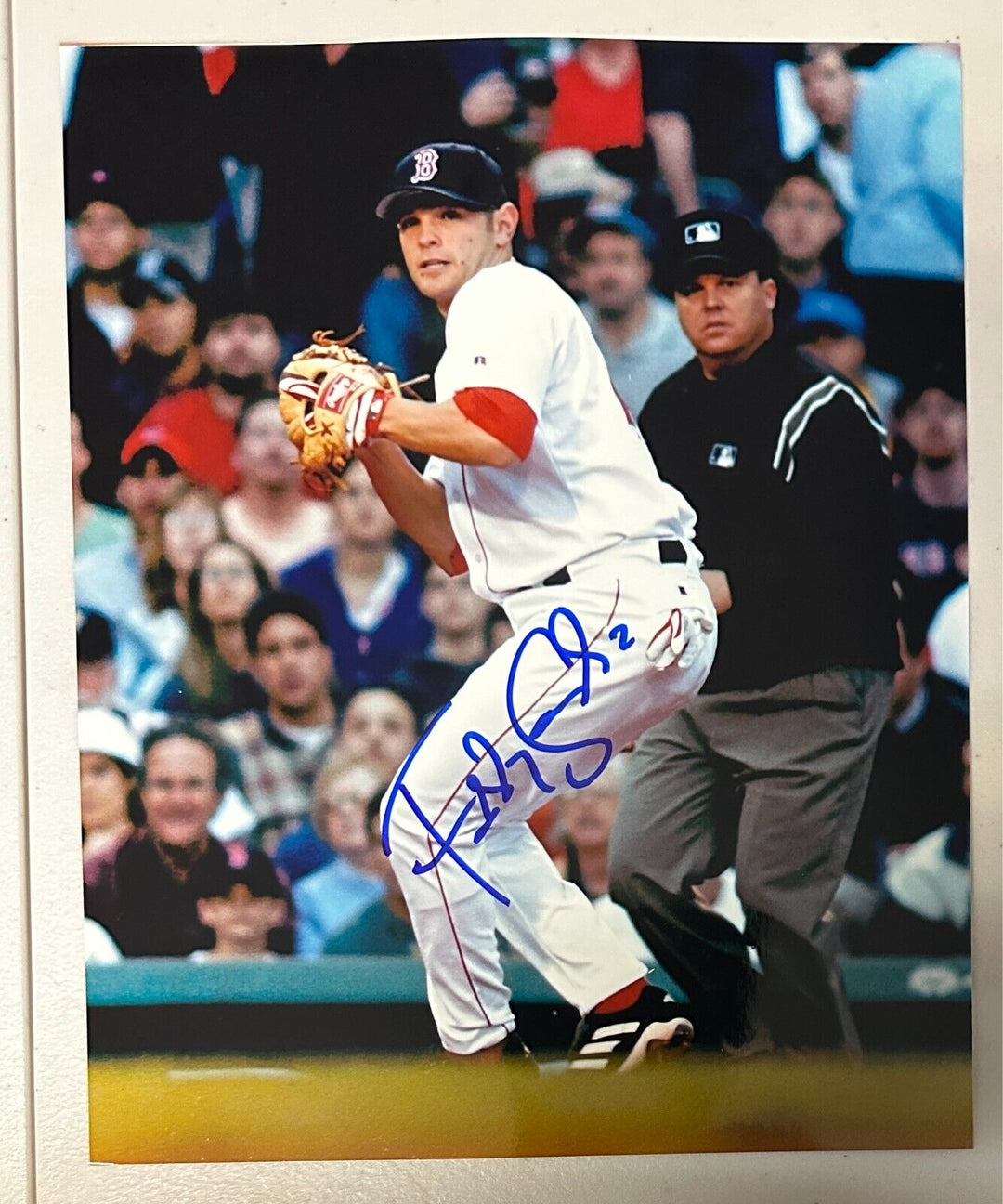 Freddy Sanchez Autographed Boston Red Sox 8x10 Photo *