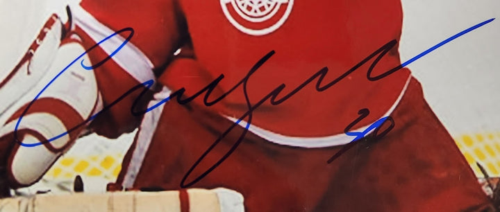Chris Osgood Autographed 8x10 Photo Detroit Red Wings COA